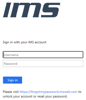 IMS Employees Login